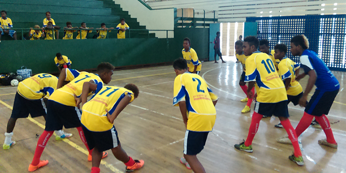 Futsal Cultural Tour Solomon Team