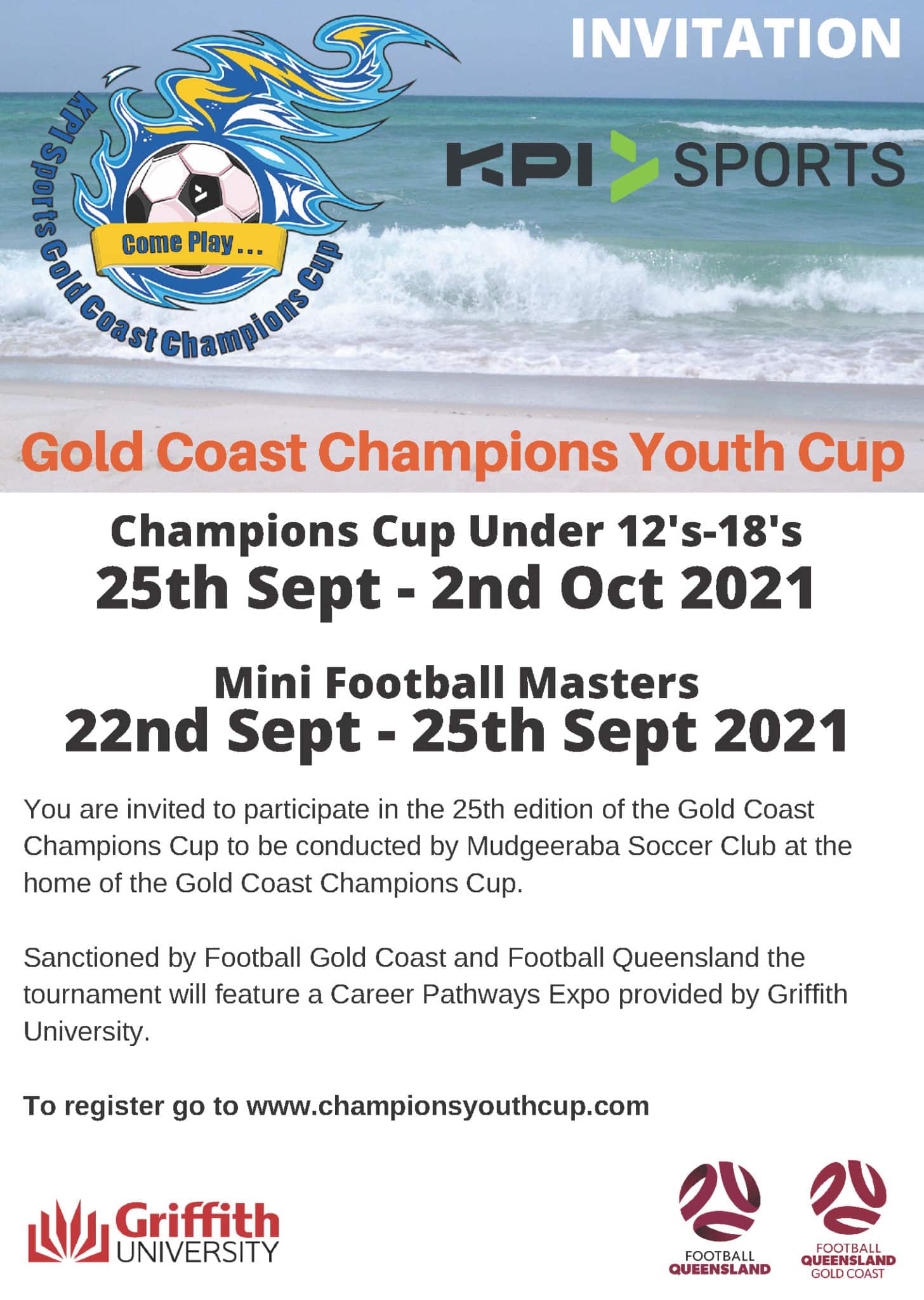 Gold Coast Champions Youth Cup Football Queensland