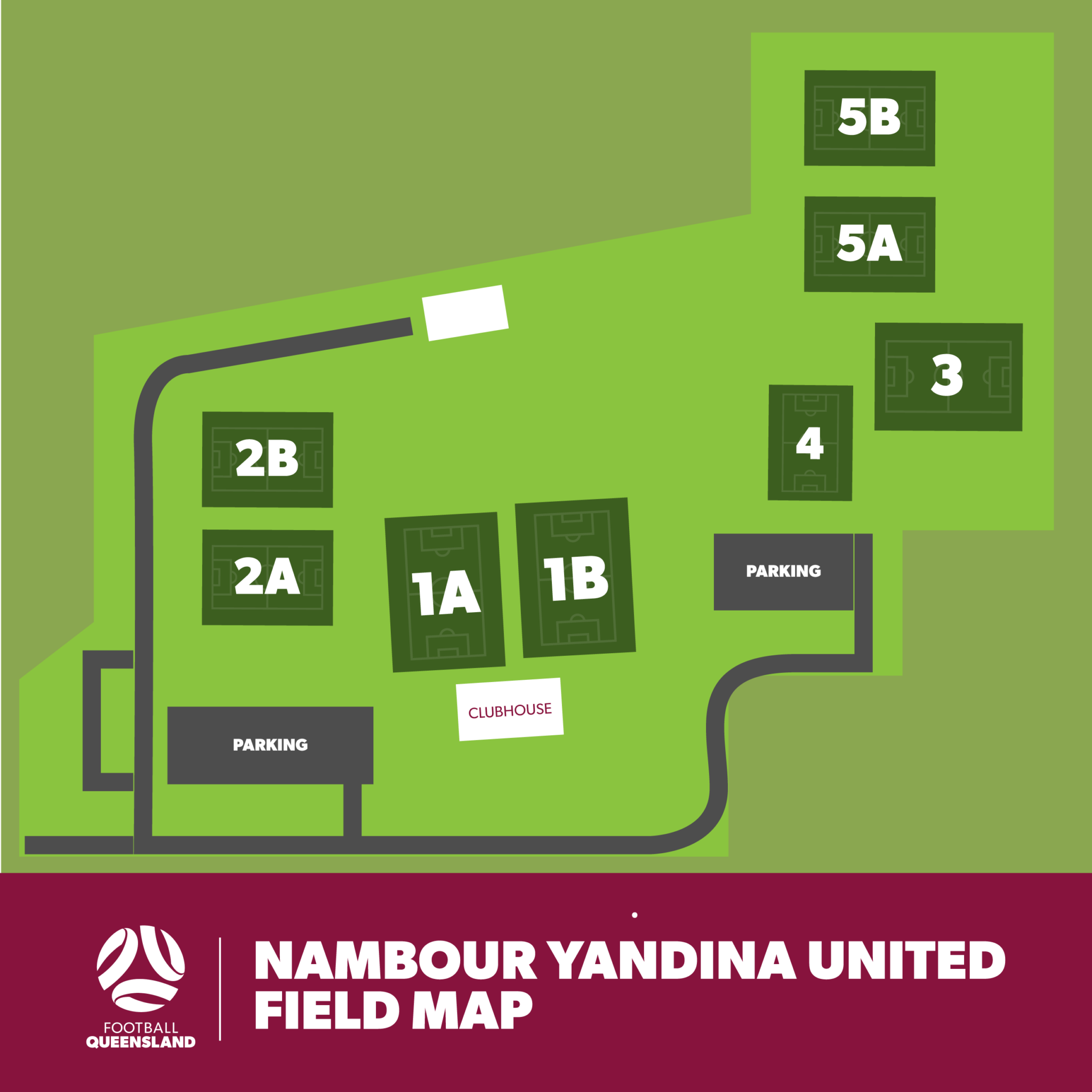 2305002 General Sunshine Coast Field Maps Nambour Yandina United
