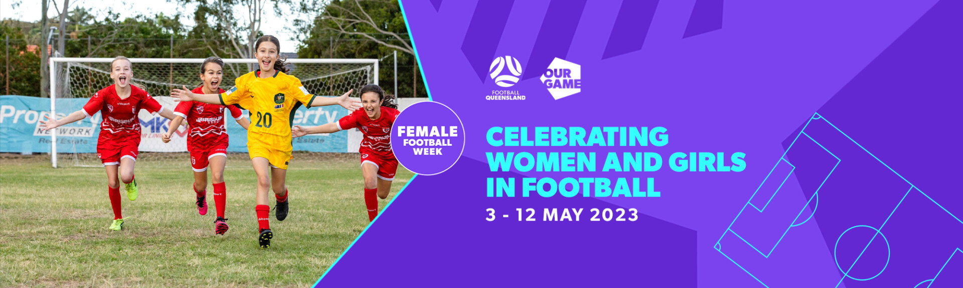 2402 - Campaigns - Female Football Week - Launch - Event Banner