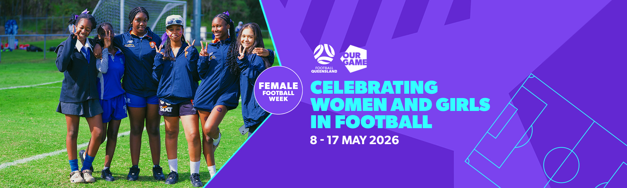 2606 - Campaigns - Female Football Week - Event Banner
