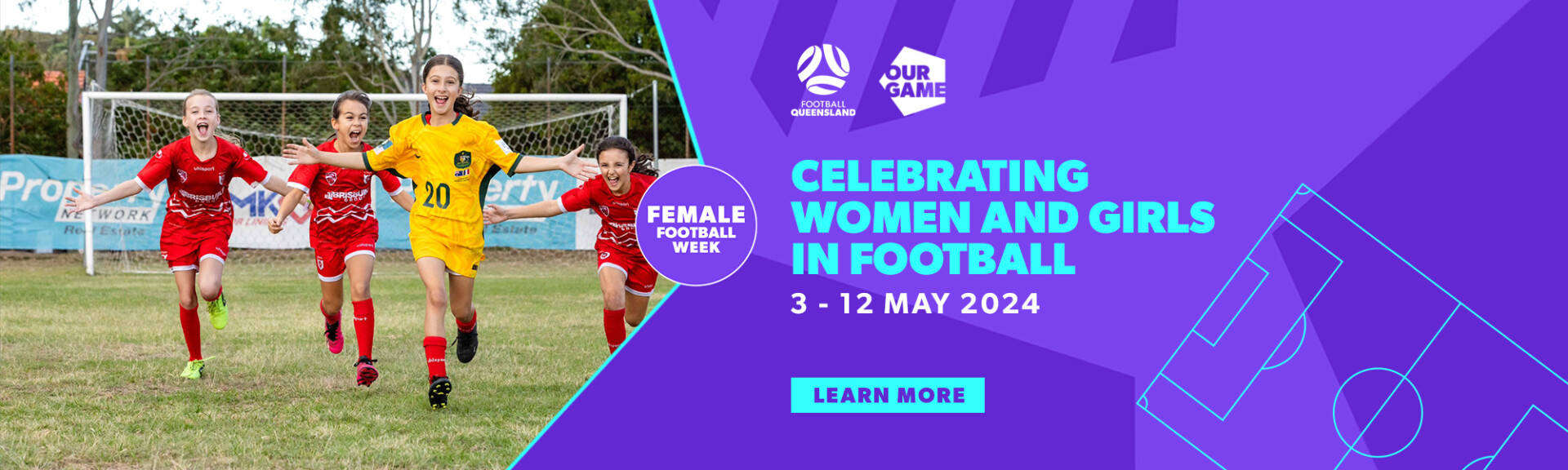 2402 - Campaigns - Female Football Week - Launch - Web Banner