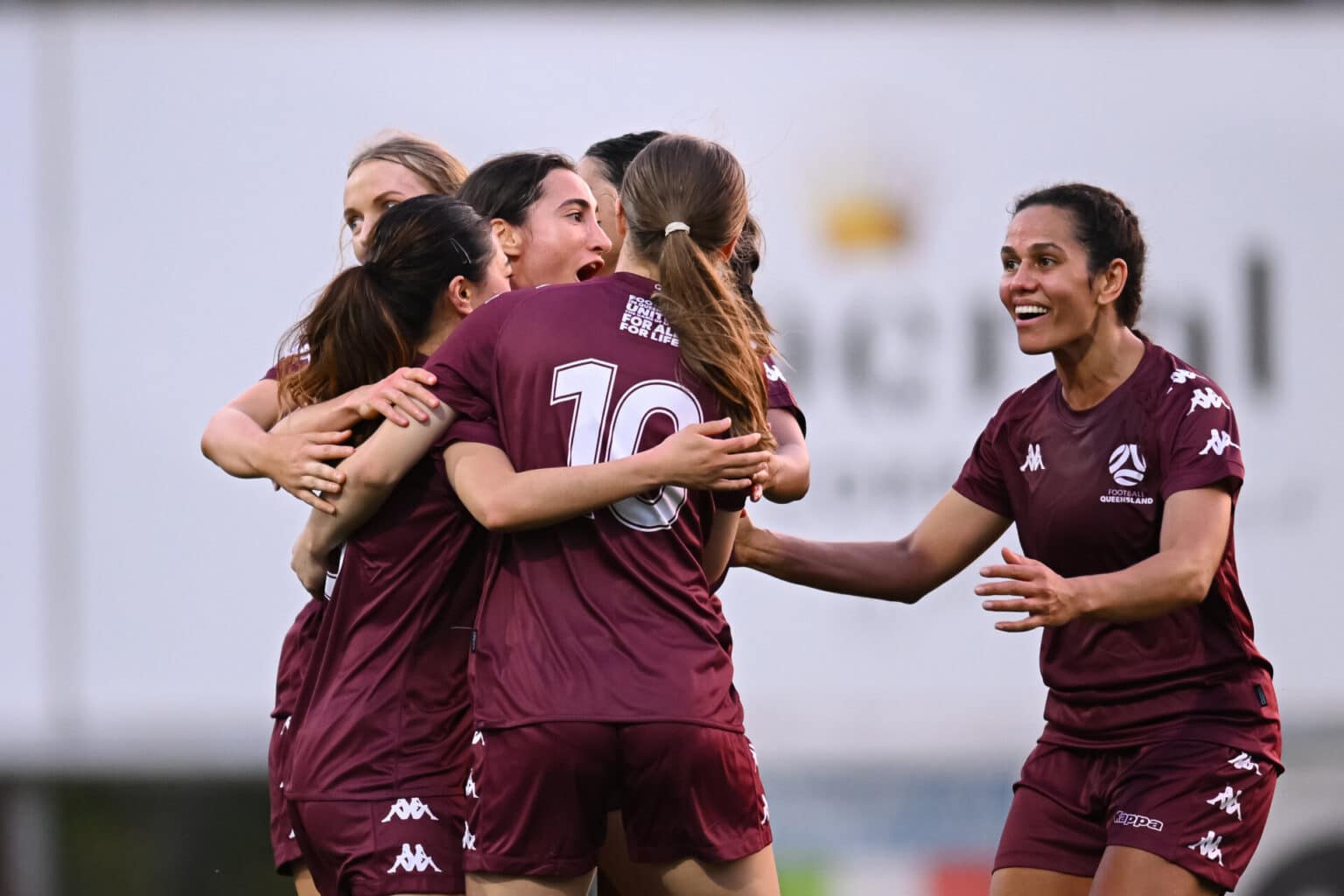 QLD v VIC Women 130 Football Queensland