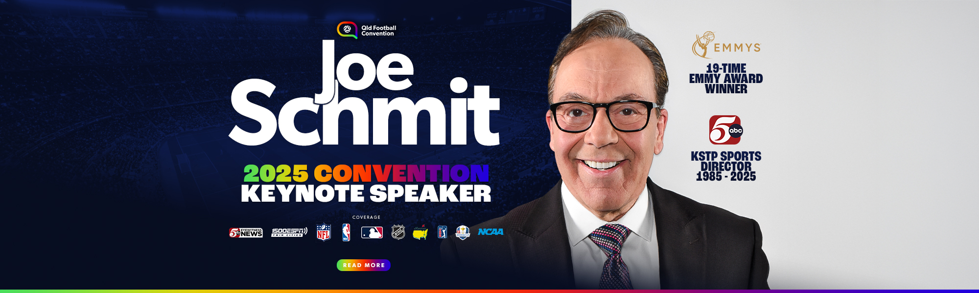 2502 - Events - Queensland Football Convention - Speaker - Joe Schmit - Web