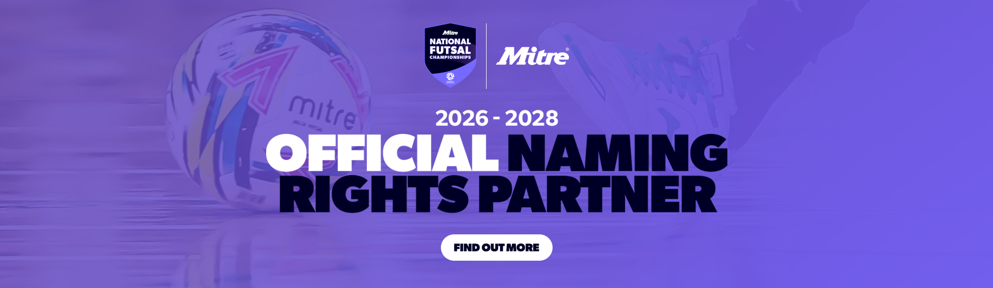 2508001 - Events - National Futsal Championships - Mitre Announcement - Web