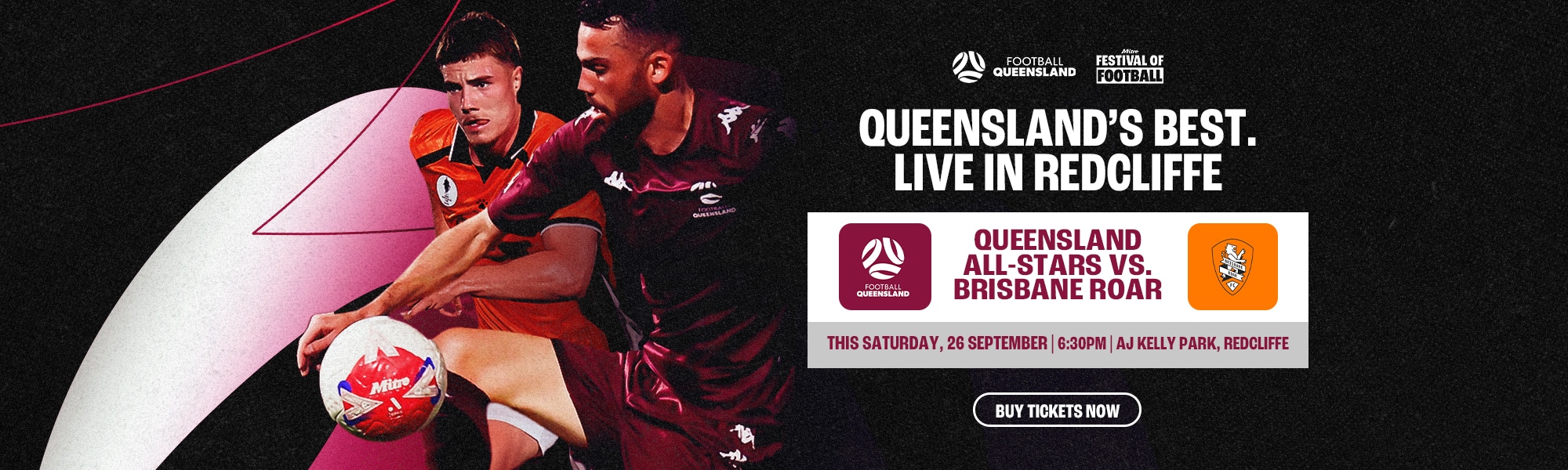 2607001 - Events - Mitre Festival of Football Men's Game 2- Billboards & Ads - 2000X600 - Web Banner